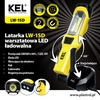 Wiederaufladbare Werkstatt-Taschenlampe 3W mit Ladestation LW-1SD KEL Plastrol
