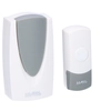 Wireless network doorbell with range button 60m, Foxtrot ST-925 230V, white and gray