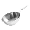 Wok 28 cm Tīrs tērauds 1065629