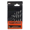 WOOD DRILL SET 3.0-10.0MM CUT 8SZT