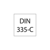 Záhlubník kuželový 90 stupňů D335C HSS TiN 16,5 mm Format