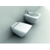 Zestaw miska WC z deską wolnoopadającą + bidet Palazzani Shift