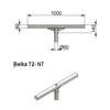 ZPU-NT cross beam T/2 1,0 m