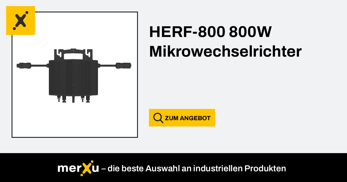 E-star 800W Mikrowechselrichter (HERF-800) - merXu