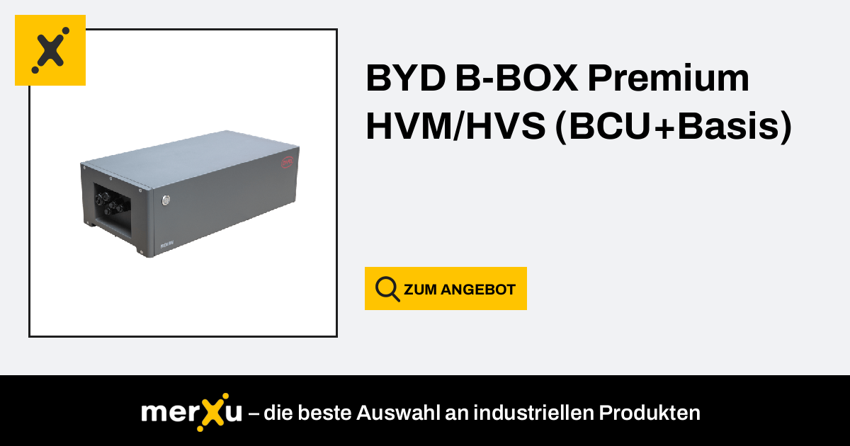 BYD B-BOX Premium HVM/HVS (BCU+Basis) - MerXu - Preise Verhandeln ...