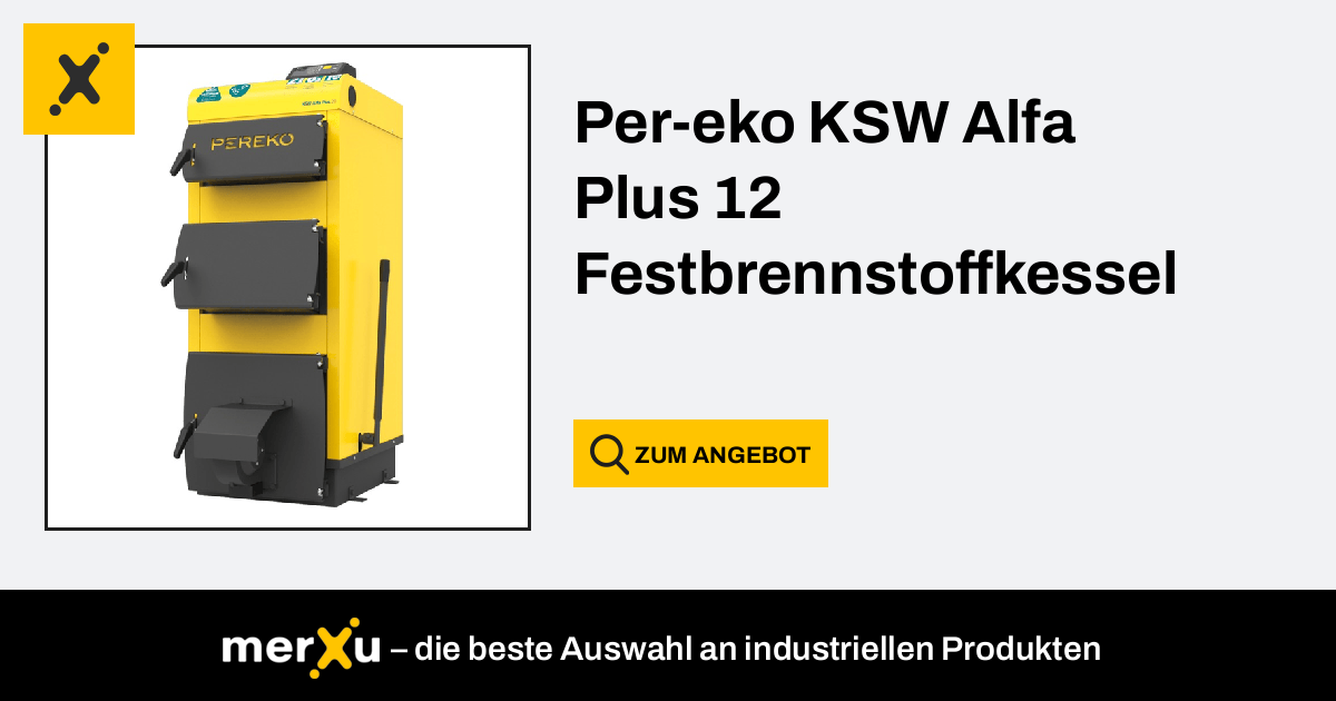 Per-eko (lenkija) Per-eko KSW Alfa Plus 12 Festbrennstoffkessel - MerXu ...