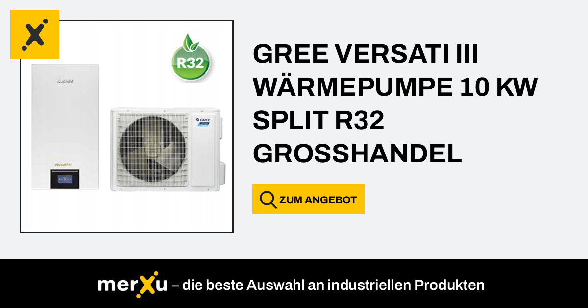 Gree Versati Iii W Rmepumpe Kw Split R Grosshandel Merxu