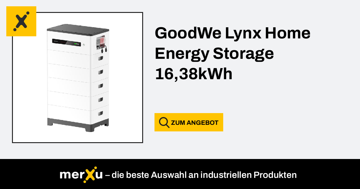 Goodwe Lynx Home Energy Storage 16 38kwh Merxu Preise Verhandeln