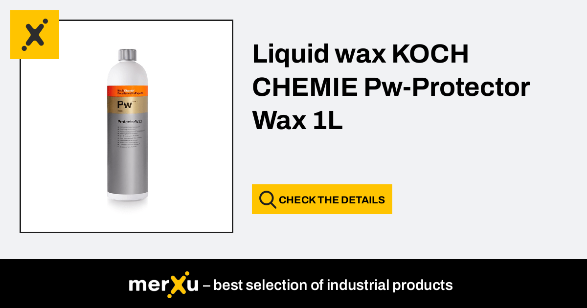 Koch Chemie Liquid wax Pw-Protector Wax 1L - merXu - Negotiate prices!  Wholesale purchases!