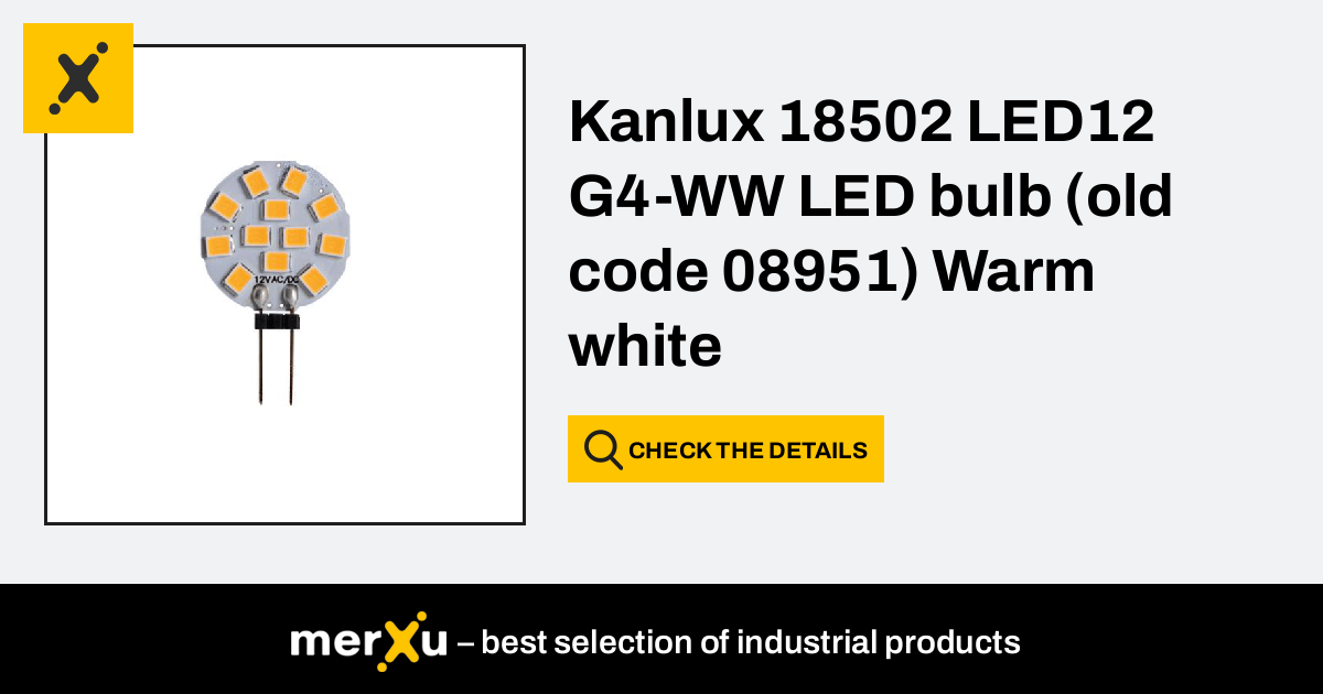 LED light source LED12 G4-WW - Kanlux
