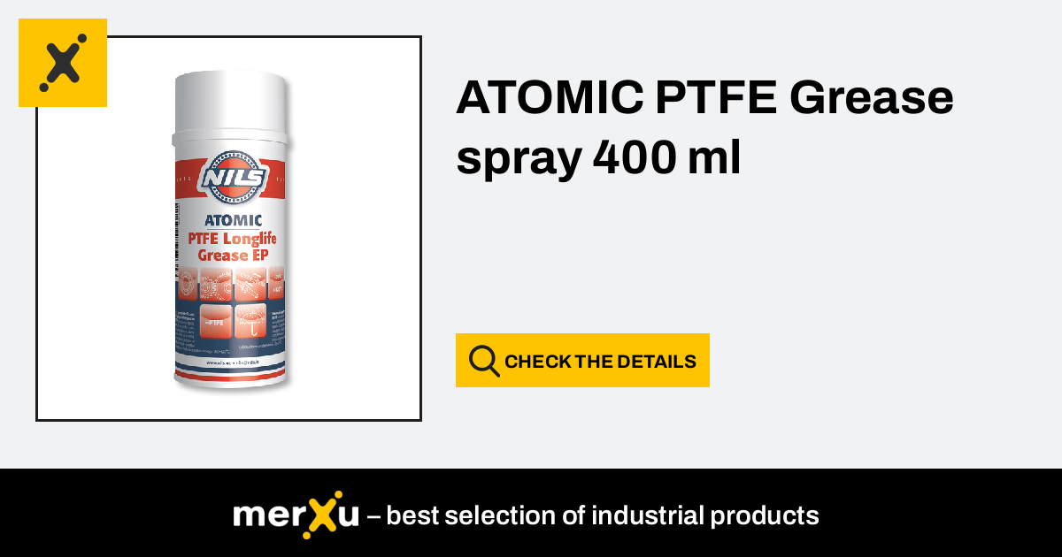 Atomic Spray NILS - Graisse lubrifiante au PTFE