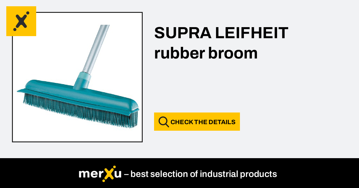 Industrial Rubber Broom