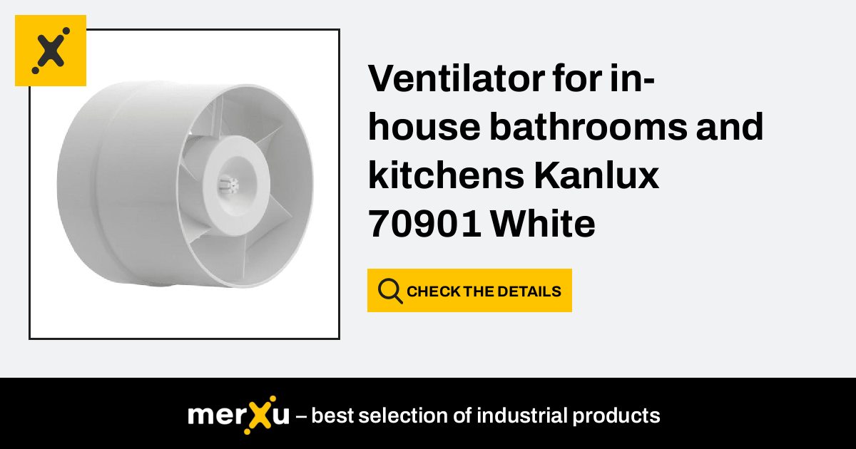 Kanlux 70901 WIR WK-12 - Duct fan with a diameter of 120 mm - merXu