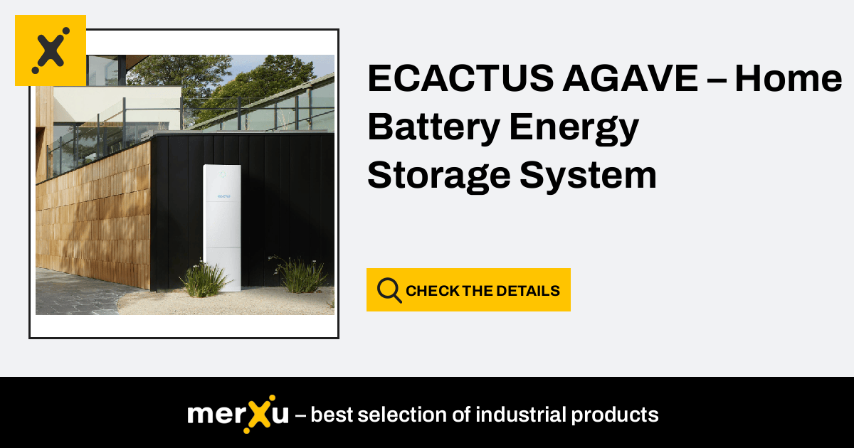 ECACTUS AGAVE – Home Battery Energy Storage System - MerXu - Negotiate ...