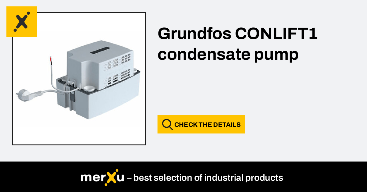 Grundfos CONLIFT1 condensate pump - merXu