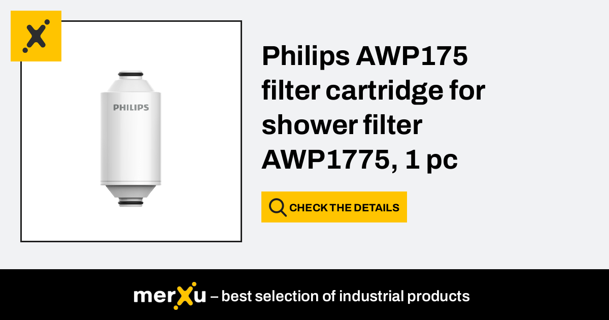 Philips Shower Filter Cartridge Refill