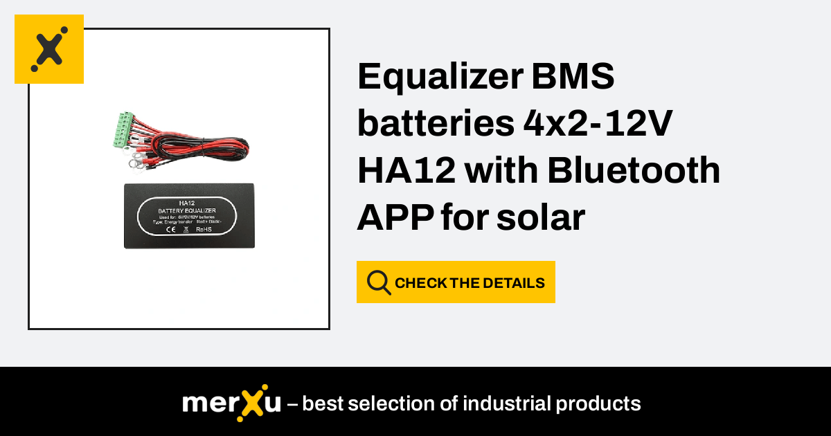 HA12 48V Battery equalizer with Bluetooth