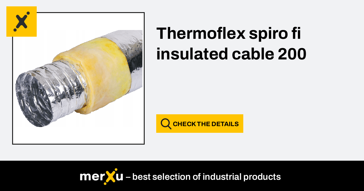 Flexiva Thermoflex spiro fi insulated cable 200 (OPP 203) - merXu ...