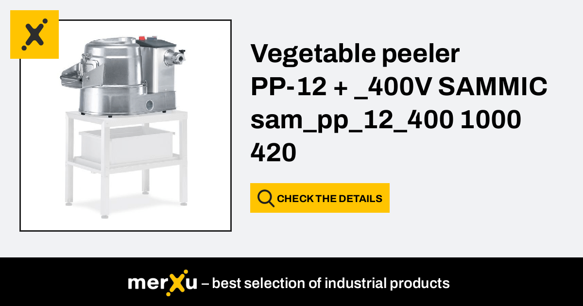 Royal Catering Potato peeler - electric - 22 l 10011892 RCPP-1011 - merXu -  Negotiate prices! Wholesale purchases!