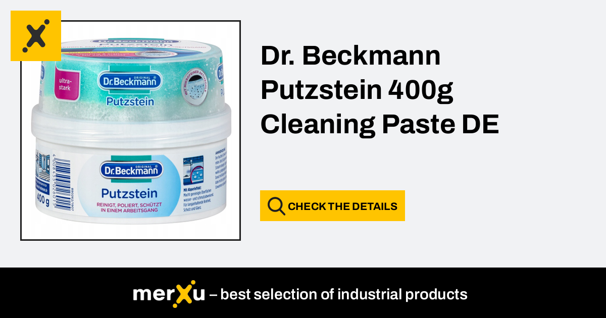 Dr. Beckmann Putzstein 400g Cleaning Paste DE - merXu - Negotiate prices!  Wholesale purchases!