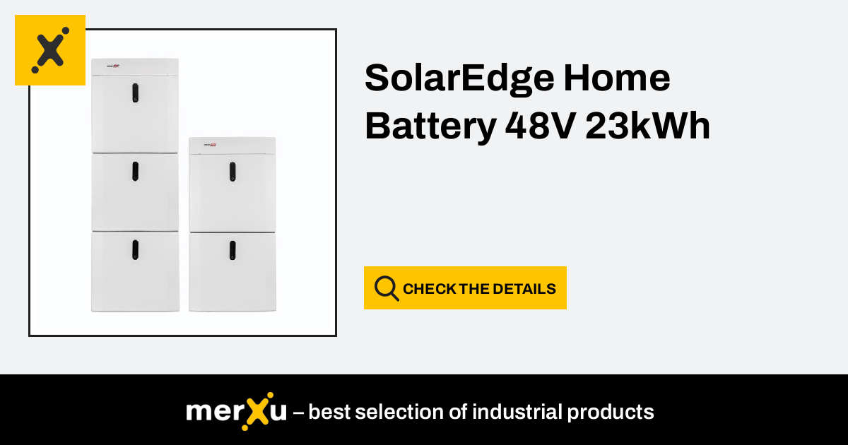 SolarEdge Home Battery 48V 23kWh - MerXu