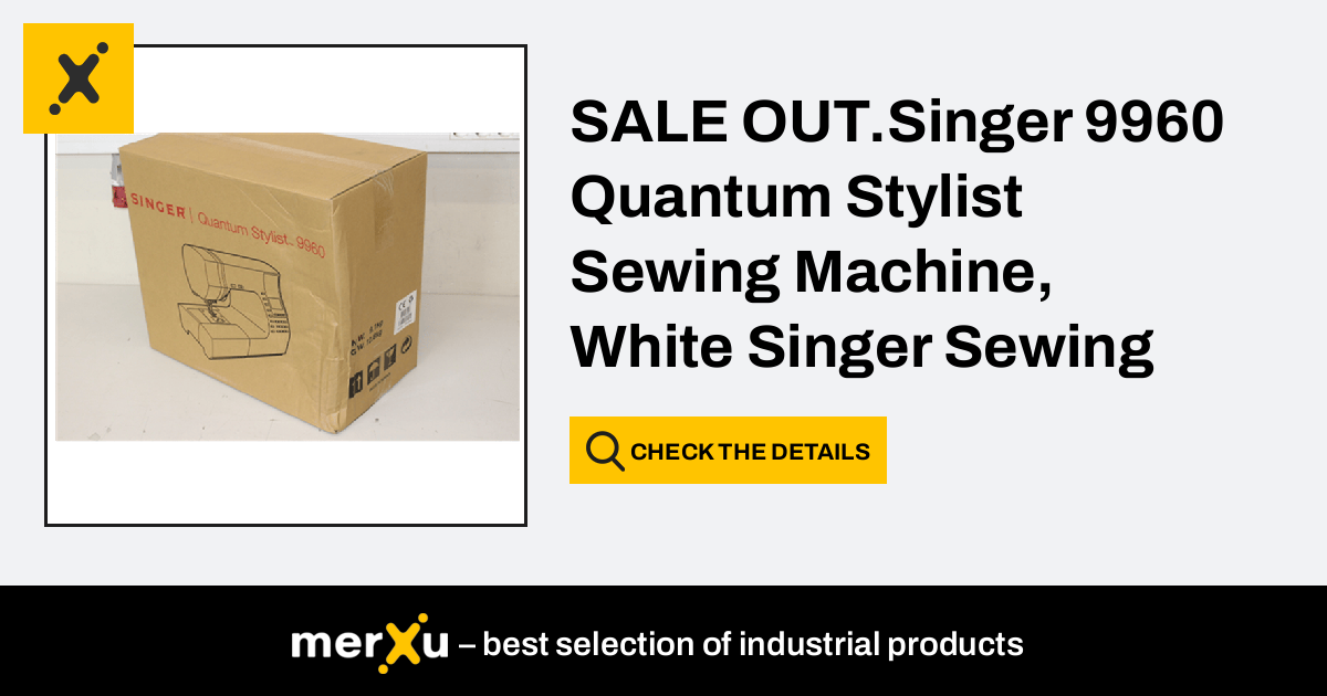 Highlights of the SINGER® Quantum Stylist™ 9960 Sewing Machine 