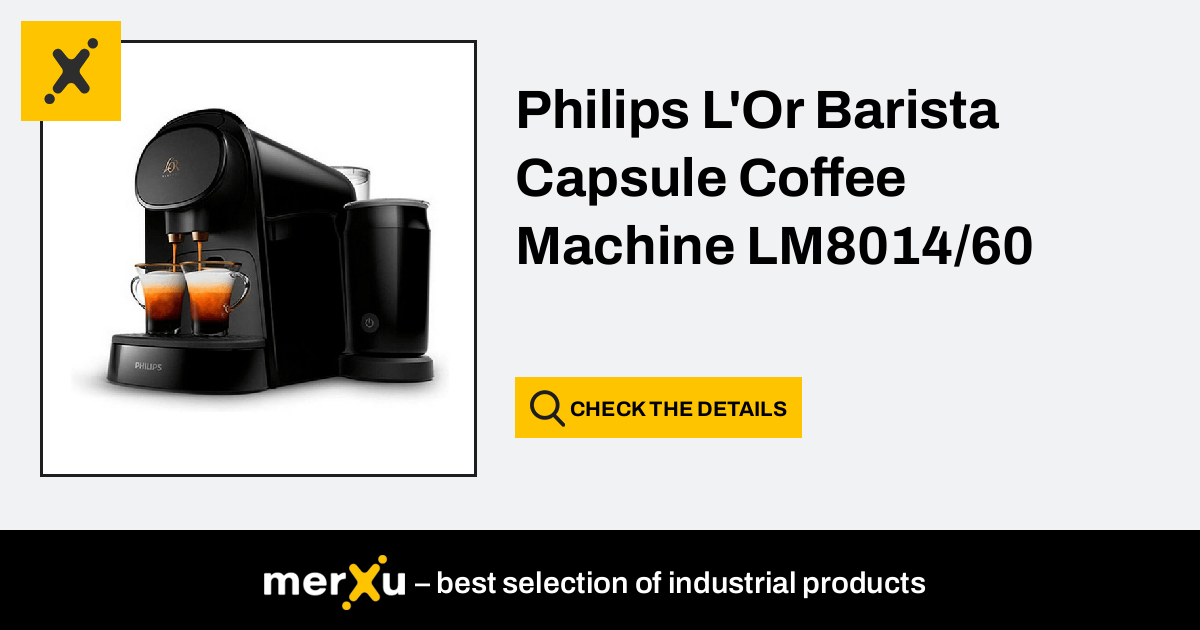 Capsule Coffee Machine Philips L or Barista LM8014/60