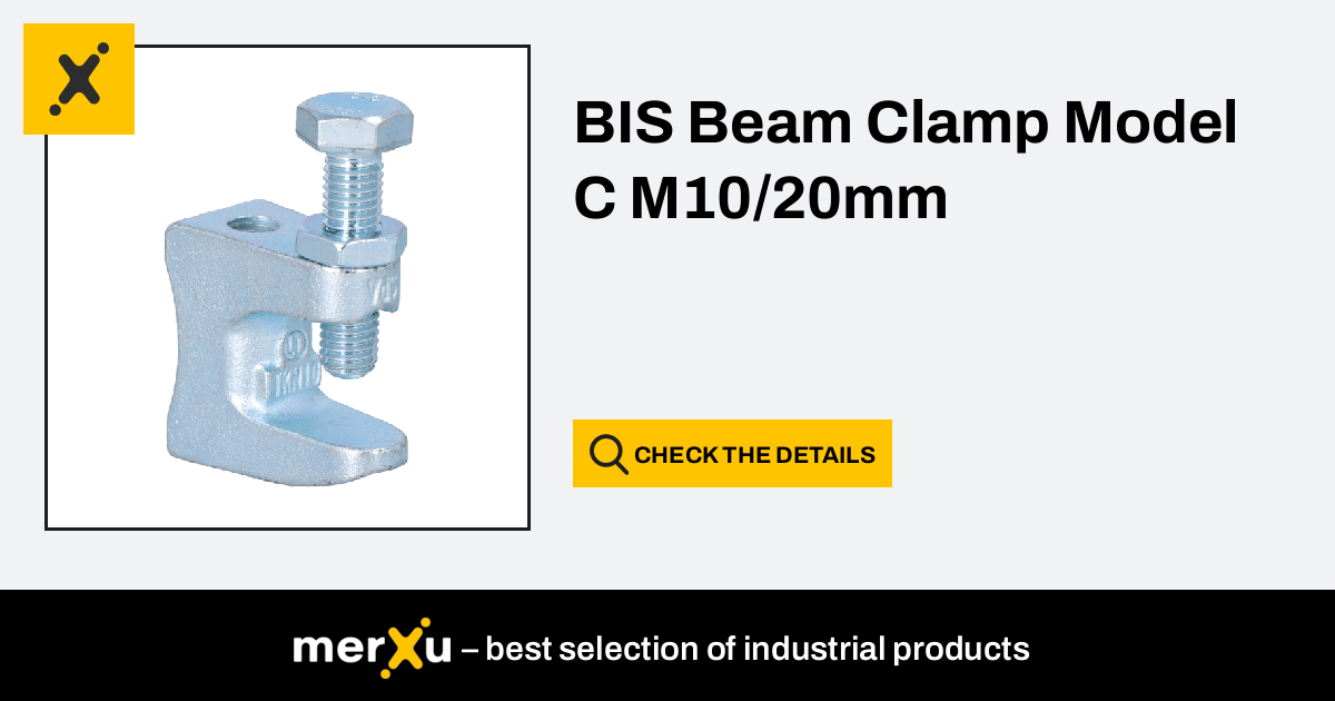 Walraven BIS Beam Clamp Model C M10 20mm MerXu Negotiate Prices Wholesale Purchases