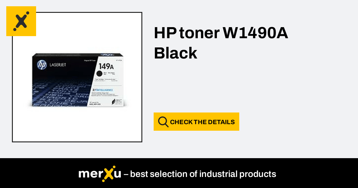 Hp toner W1490A Black (S7775905) - merXu - Negotiate prices! Wholesale  purchases!