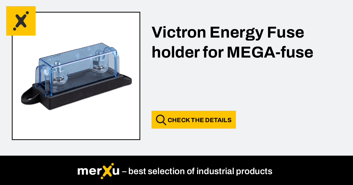 Victron Energy Fuse Holder For Mega Fuse Cip Merxu Negotiate Prices Wholesale