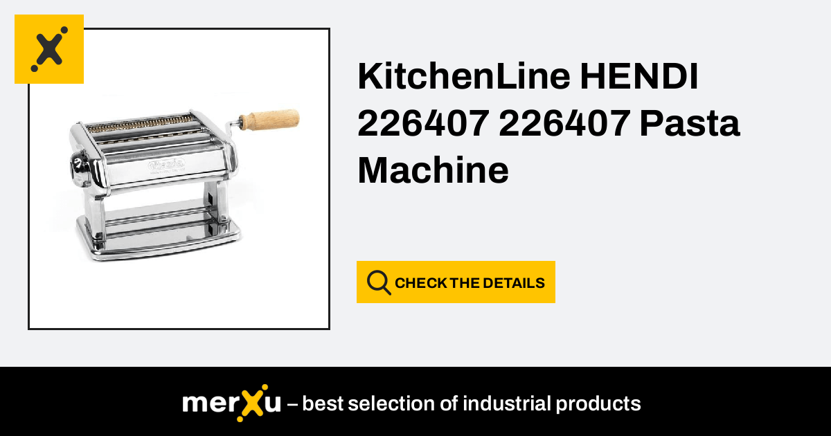 Hendi Kitchen Line electric pasta machine 226414 226414 - merXu - Negotiate  prices! Wholesale purchases!