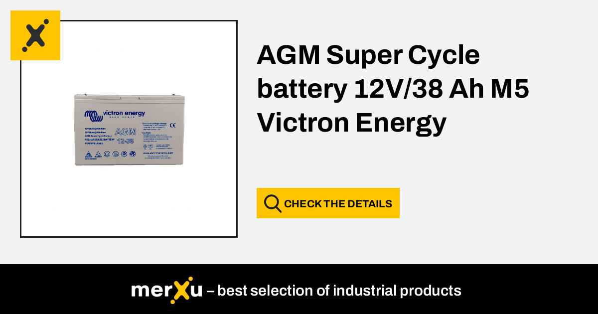 Victron Energy Agm Super Cycle Battery V Ah M Bat