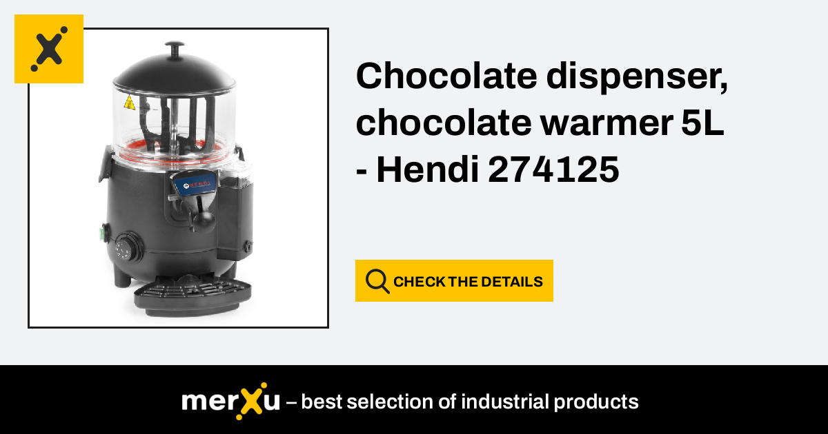 274125  Hot chocolate dispenser