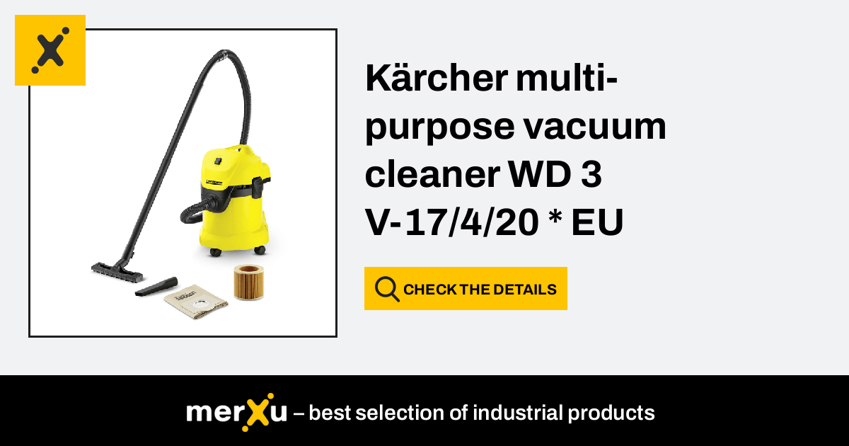 Kärcher multi-purpose vacuum cleaner WD 3 V-17/4/20