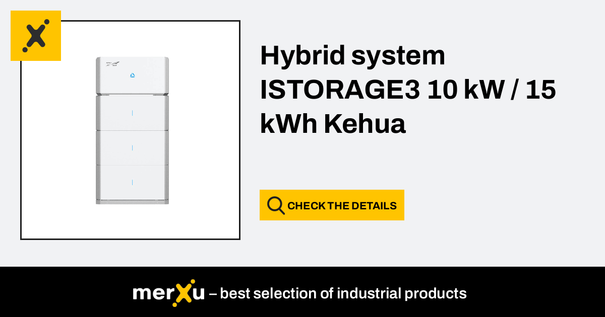 Kehua Tech Hybrid System ISTORAGE3 10 KW / 15 KWh Kehua - MerXu ...