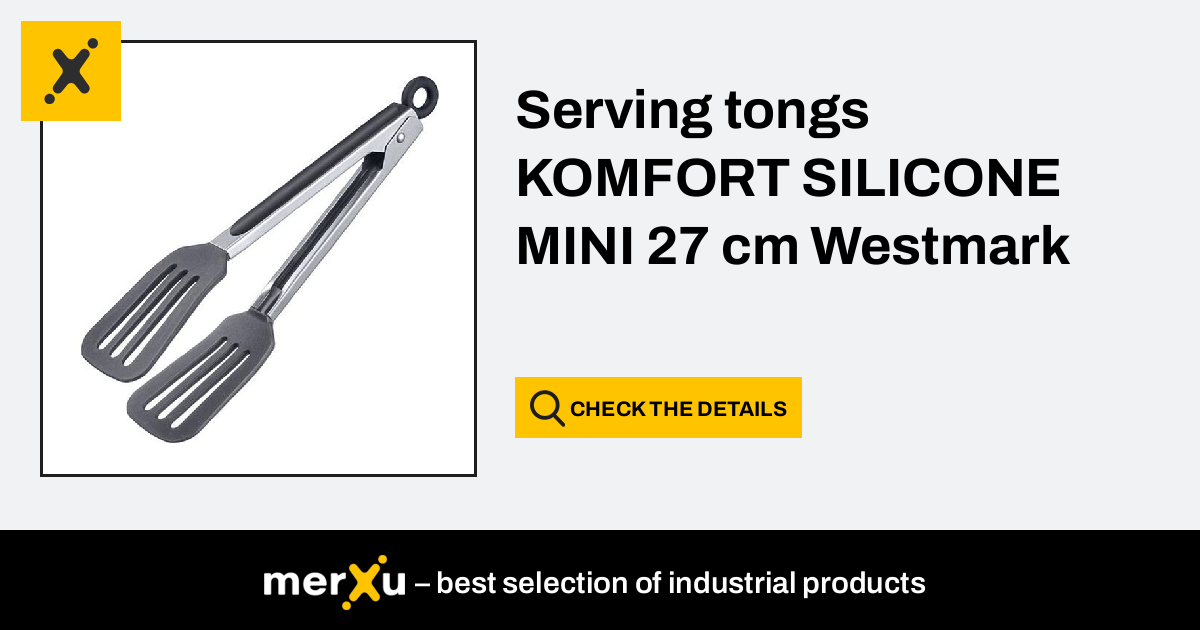 Serving tongs »Classic Silicone Midi«, 27 cm - Westmark Shop