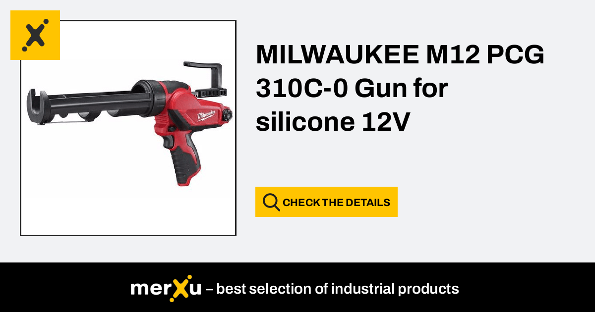 Milwaukee 4933441783 M12PCG/310C-0 Cordless caulking/glue