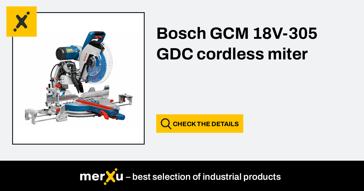 GCM 18V-305 GDC