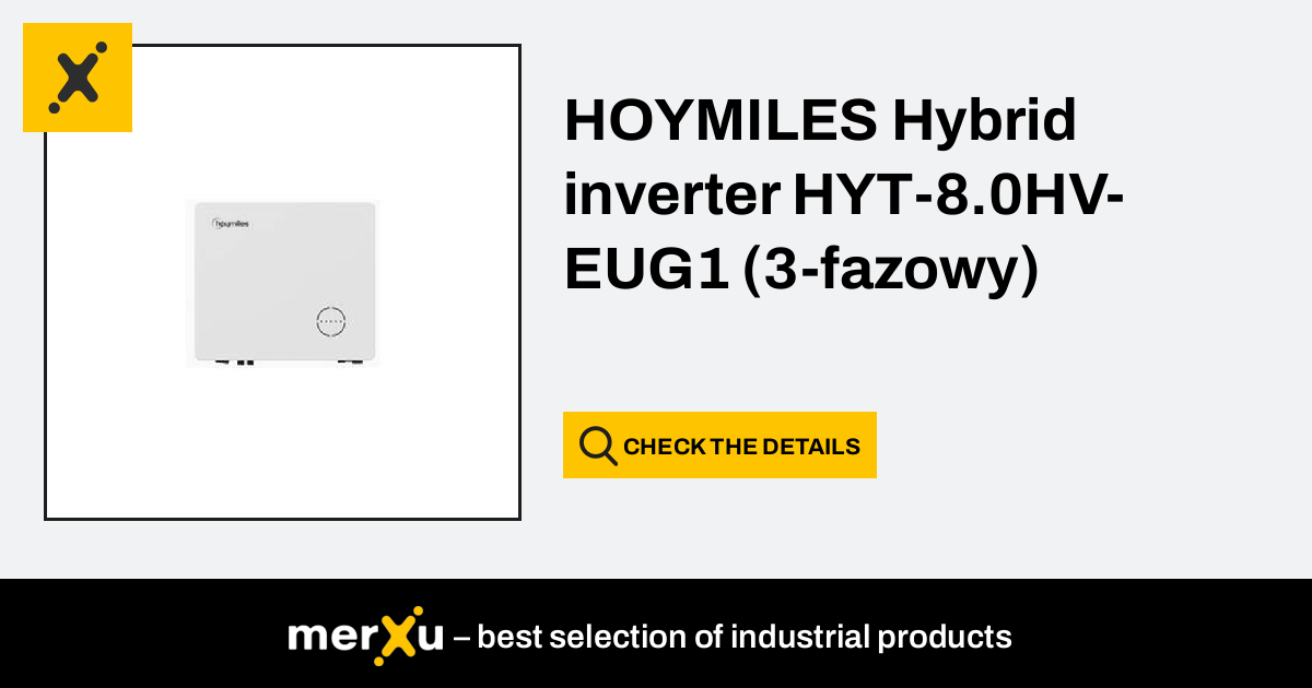 HOYMILES HYT-8.0HV-EUG1 (3-phasig) Hybrid-Wechselrichter – NeueEnergie24