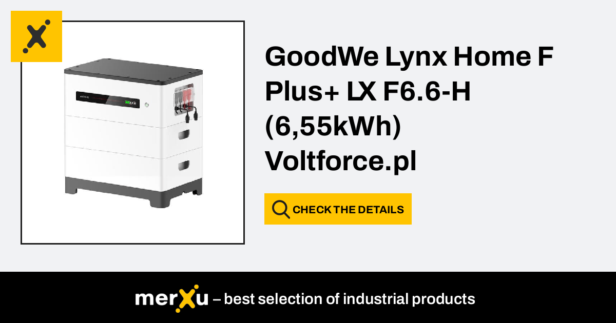 Goodwe Lynx Home F Plus Lx F6 6 H 6 55kwh Merxu Negotiate Prices