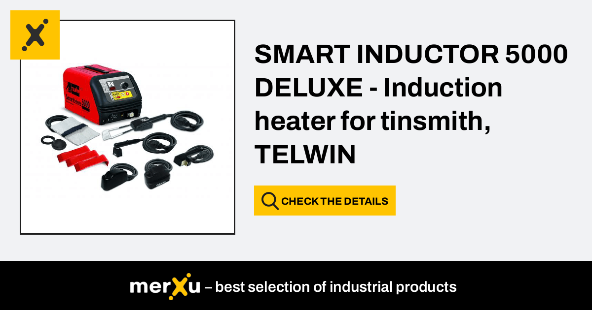 Telwin Smart Inductor 5000 Deluxe Induction Heater For Tinsmith Merxu Negotiate Prices 9724