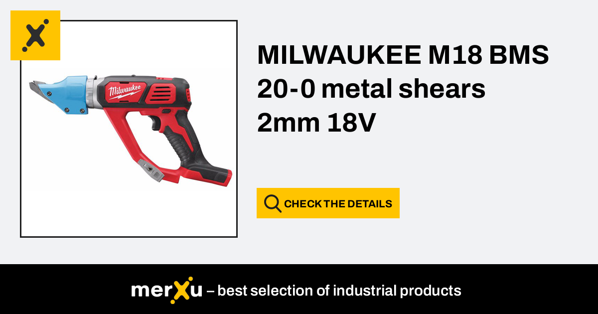 Milwaukee M18 Metal Shears