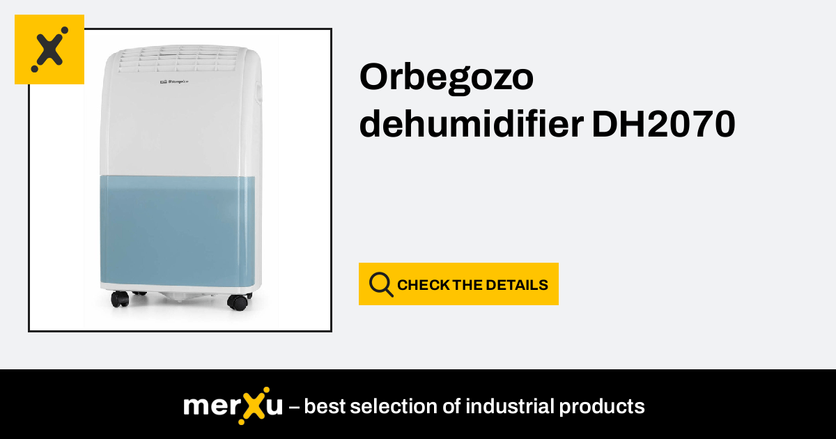 Orbegozo Deshumidificador DH2070 20 L (S7819090) - merXu