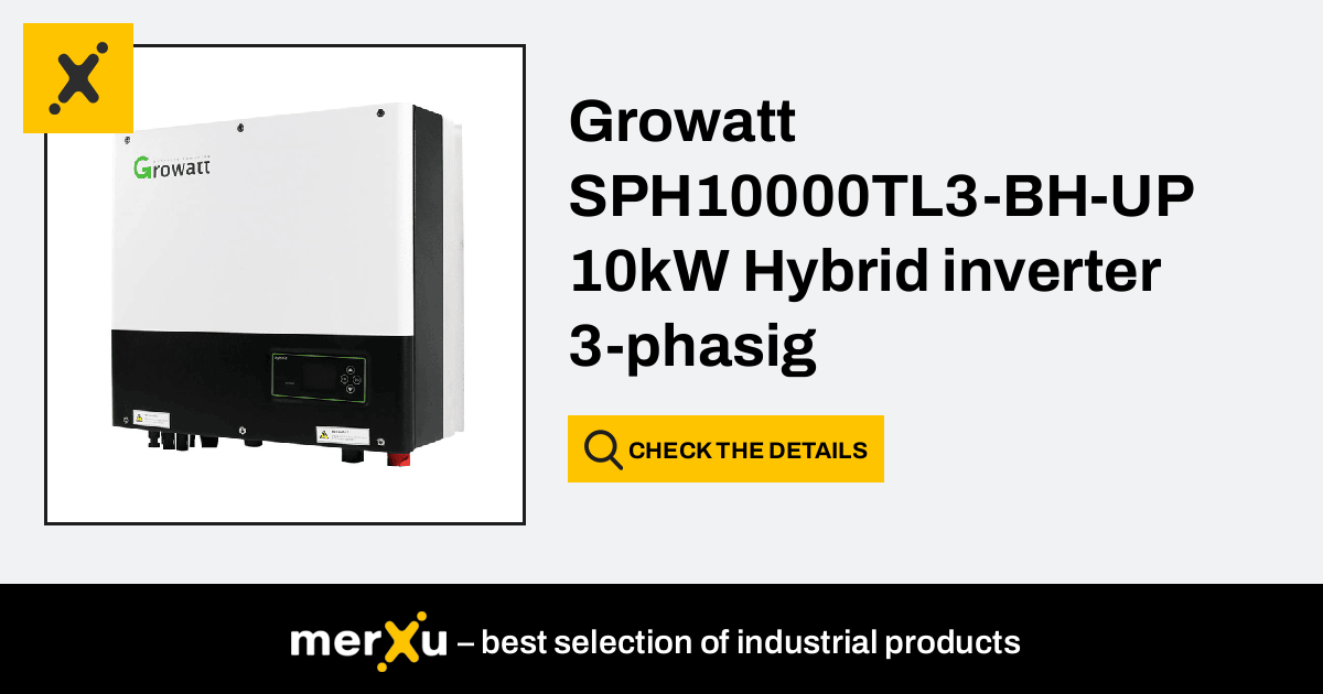 Growatt SPH10000TL3-BH-UP 10kW Hybrid Wechselrichter