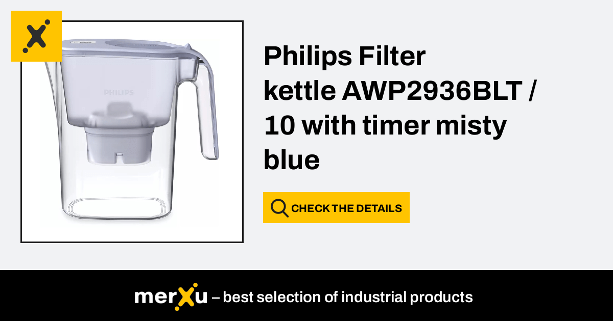 Philips top kettle filter