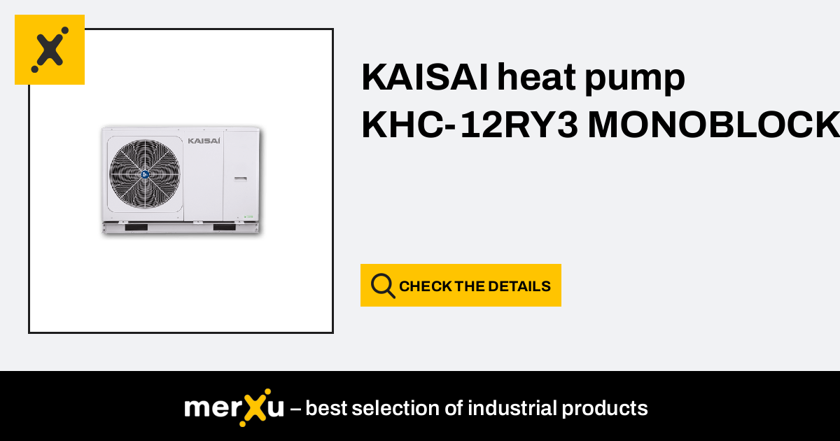 Kaisai Heat Pump KHC-12RY3 MONOBLOCK - MerXu - Negotiate Prices ...