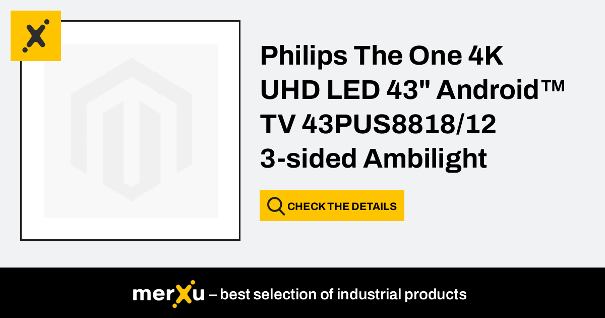 Philips The One 43PUS8818 TV Ambilight 4K
