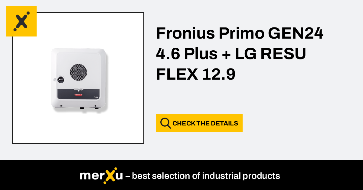 Fronius Primo Gen24 4.6 Plus, Fronius, Inverters