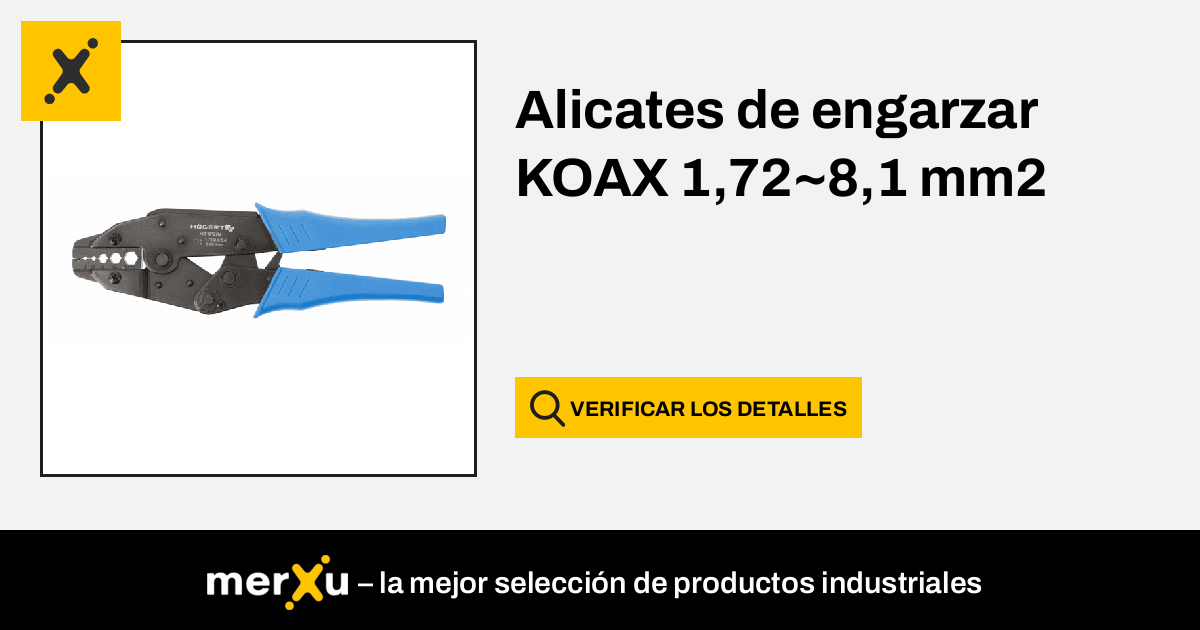 Cimco Alicates de crimpado, crimpadora RJ45 (8P8C), 106118, - merXu -  ¡Negocia precios! ¡Compras al por mayor!