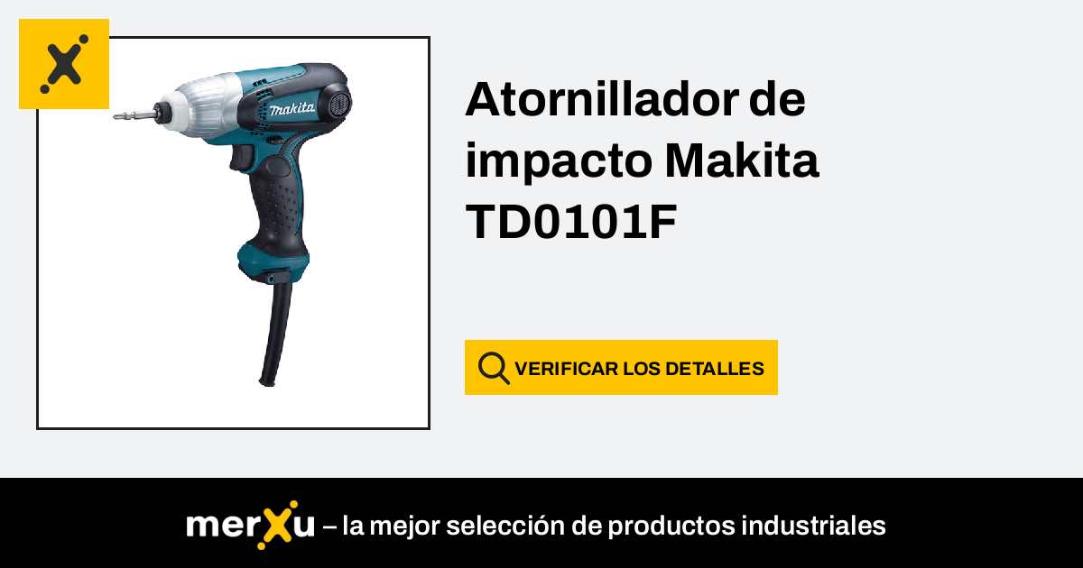 MAKITA TD0101F - Atornillador Impacto 100 Nm